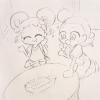 maho_Doremi_et_Aiko_qui_mangent_des_boules_de_pieuvre_Hurenn_RGH2